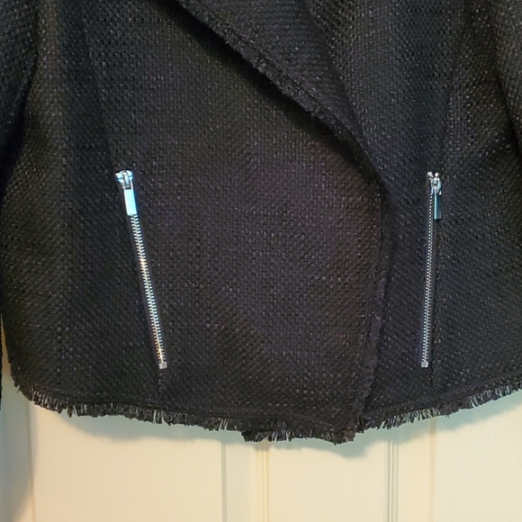 🖤Saks Fifth Avenue 🖤 tweed, open front jacket - Picture 4 of 11